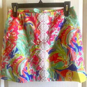 Lilly Pulitzer Skort Skirt Multicolor Size 00
